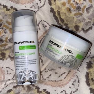 Goldfaden MD Brightening Elixir and Doctors Scrub bundle